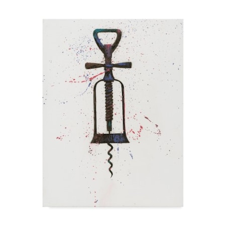 Wellington Studio 'Wine Splash Corkscrew Ii' Canvas Art,24x32